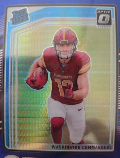 2024 Donruss Optic #268 Luke McCaffrey — front