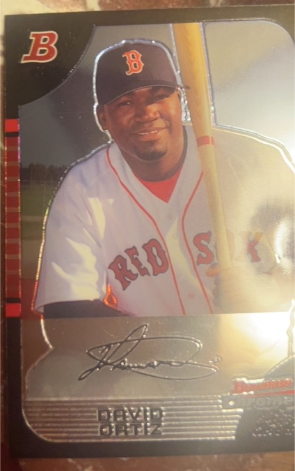 2005 Bowman Chrome #78 David Ortiz — front