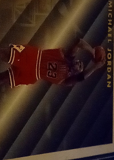 1995 Fleer #57 Michael Jordan — front