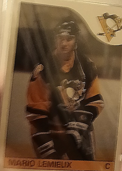 1995 Upper Deck Mario Lemieux #C — front