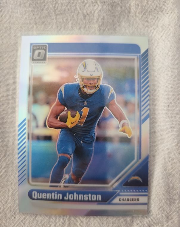 2024 Panini Donruss Optic #108 Quentin Johnston — front