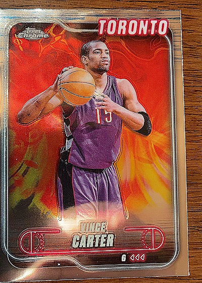 2024-25 Topps Chrome #54 Vince Carter — front