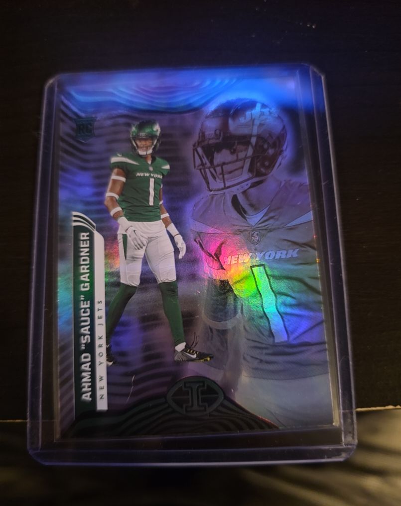 2022 Panini Illusions #21 Ahmad "Sauce" Gardner — front
