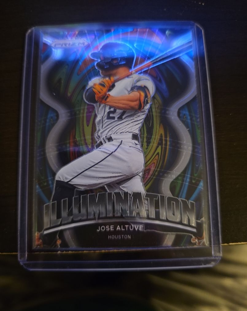 2022 Panini Prizm Illumination #IL-14 Jose Altuve — front
