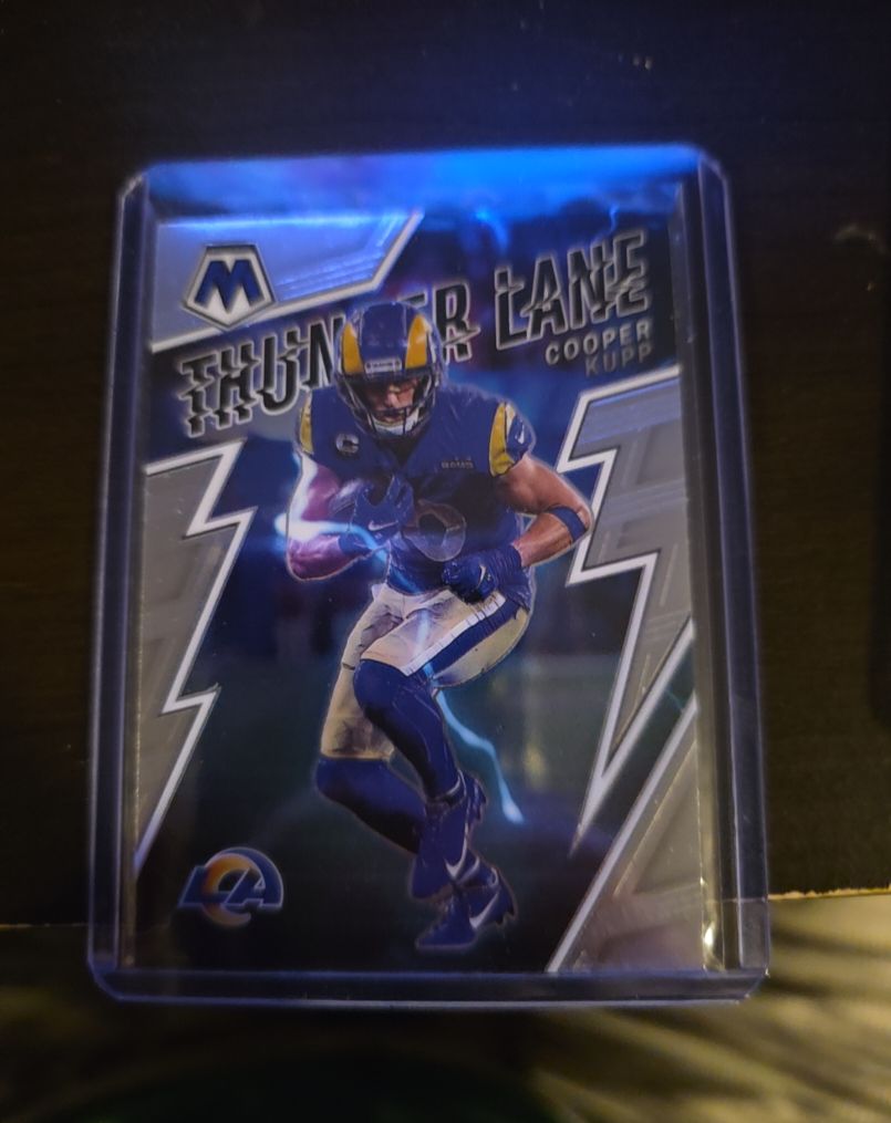 2022 Panini Mosaic Thunder Lane #TL-7 Cooper Kupp — front