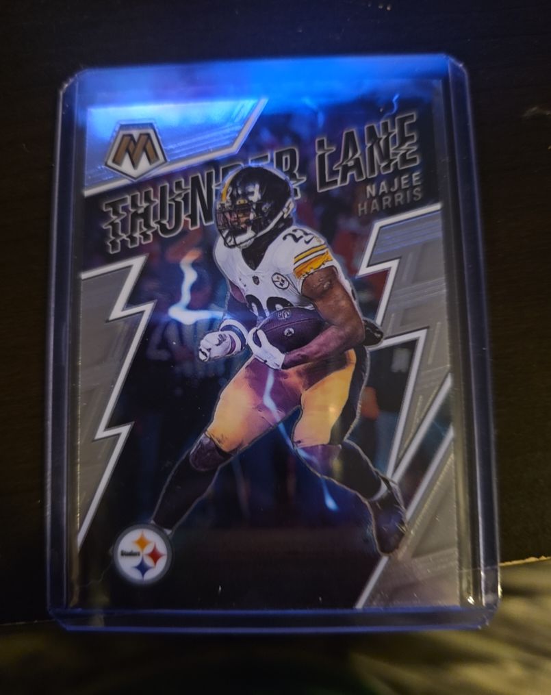 2022 Panini Mosaic Thunder Lane #TL-5 Najee Harris — front