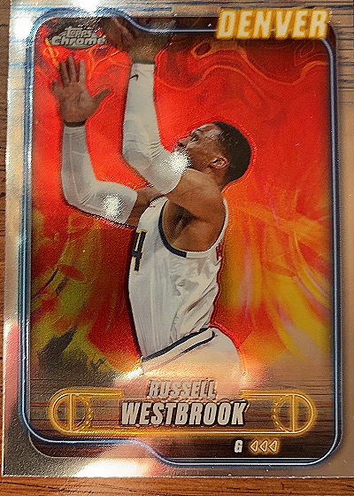 2024-25 Topps Chrome #125 Russell Westbrook — front