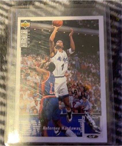 1994-95 Upper Deck Collector's Choice #1 Anfernee Hardaway — front