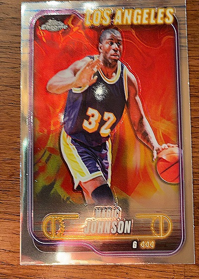 2024-25 Topps Chrome #59 Magic Johnson — front