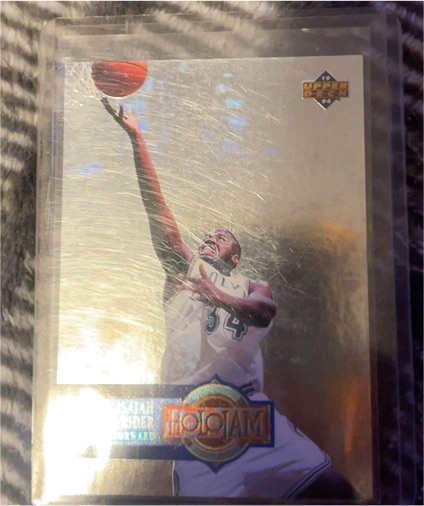1993 Upper Deck Holojam #H32 Isaiah Rider — front