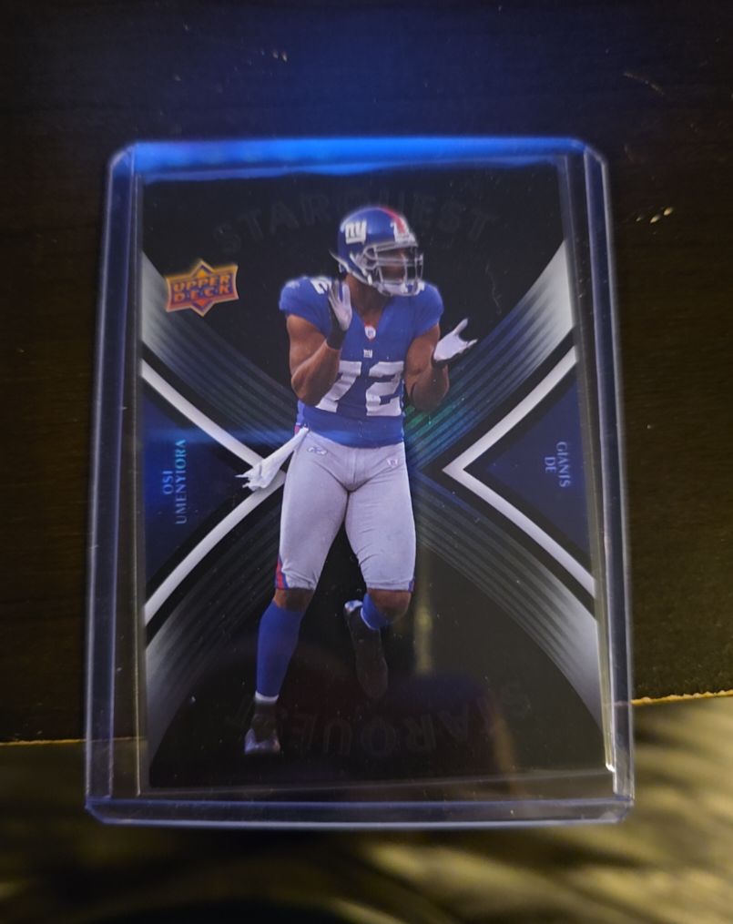 2008 Upper Deck StarQuest #SQ23 Osi Umenyiora — front