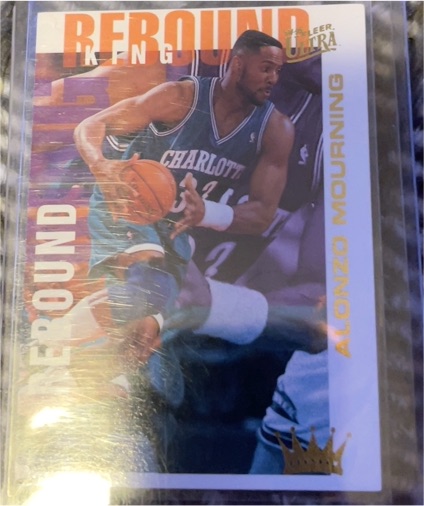1994-95 Fleer Ultra #3 Alonzo Mourning Rebound Kings — front