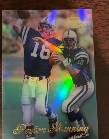1998 Topps Gold Label #20 Peyton Manning — front