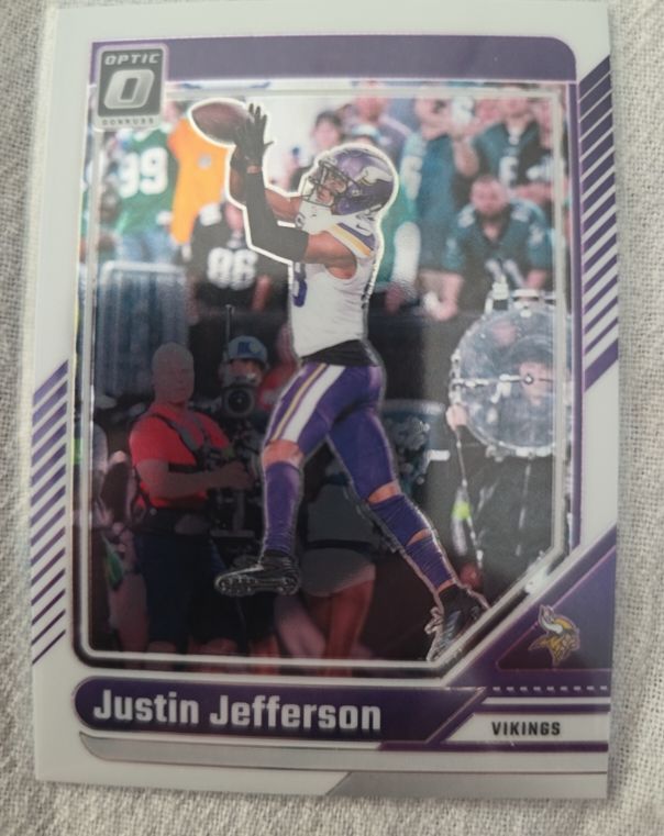 2024 Donruss Optic #130 Justin Jefferson — front