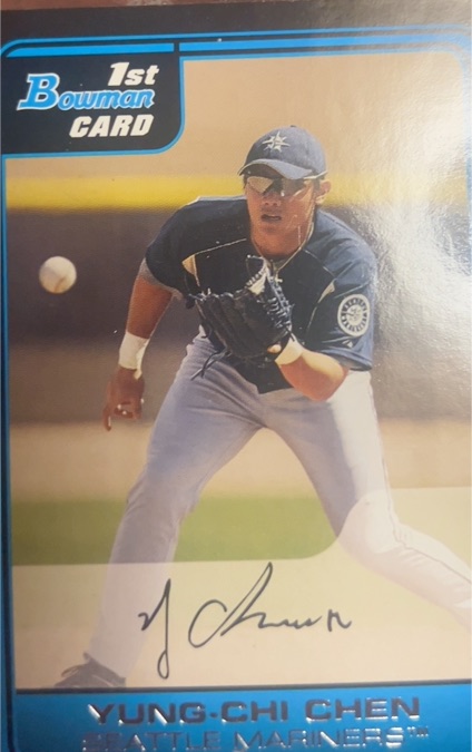 2006 Bowman Prospects #B64 Yung-Chi Chen — front