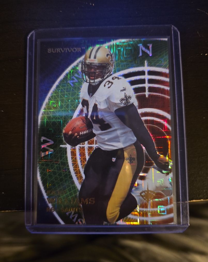 1998 Pacific Survivor #39 Deuce McAllister — front
