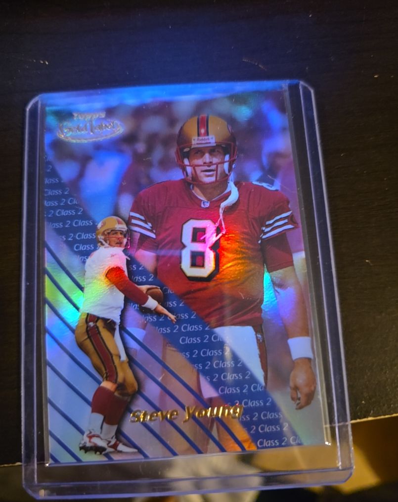 2000 Topps Gold Label Class 2 #54 Steve Young — front