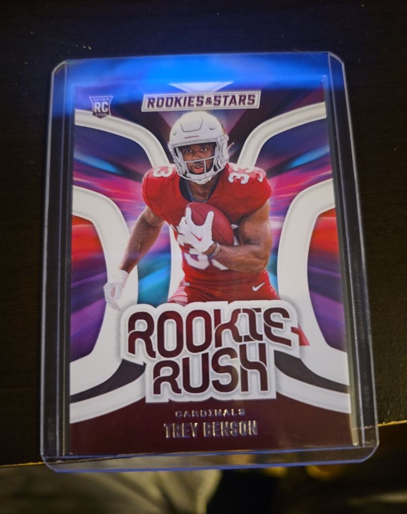 2024 Panini Rookies & Stars #RR-TBN Trey Benson Rookie Rush — front