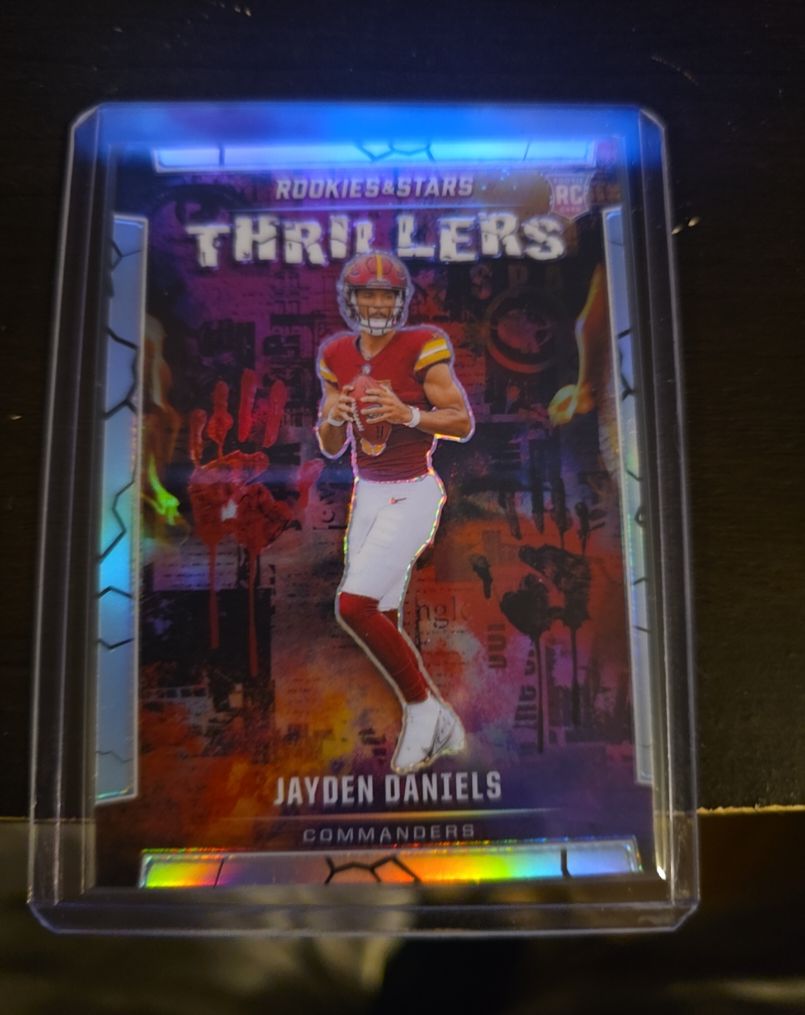 2024 Panini Rookies & Stars Thrillers #T-JDS Jayden Daniels — front