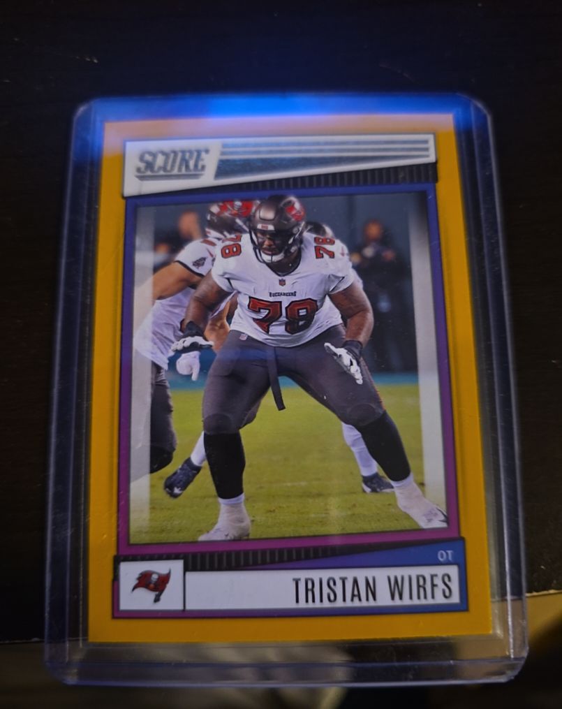 2022 Panini Score #66 Tristan Wirfs — front