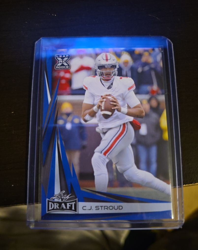 2023 Leaf Draft V2 #B2-8 C.J. Stroud — front