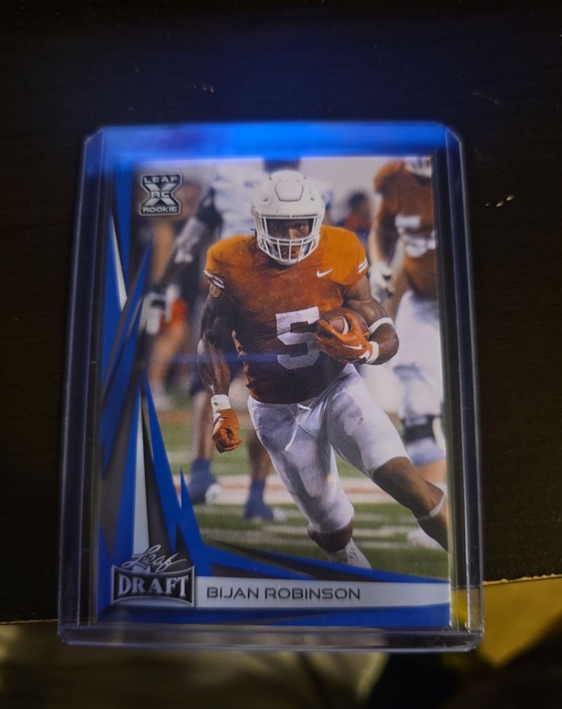 2023 Leaf Draft #B2-6 Bijan Robinson — front
