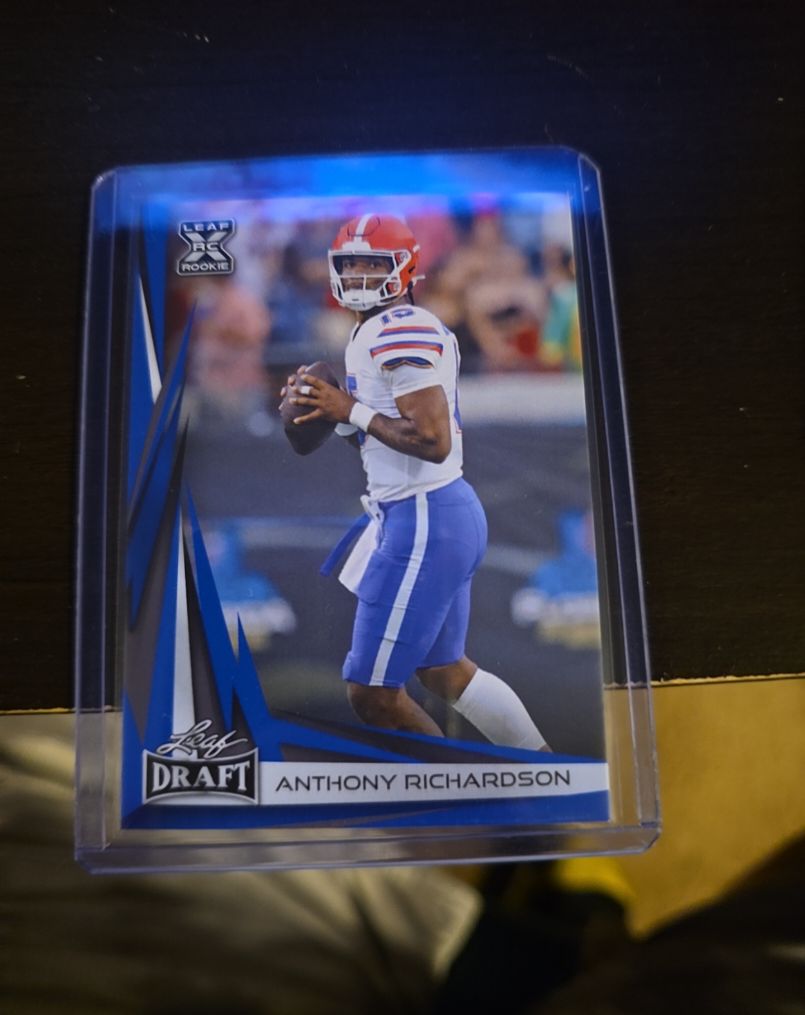 2023 Leaf Draft #B2-5 Anthony Richardson — front