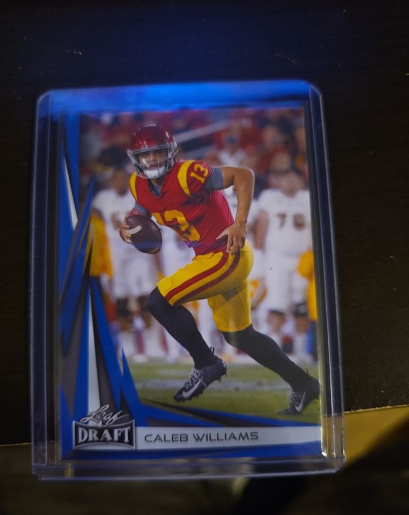 2023 Leaf Draft #B2-2 Caleb Williams — front