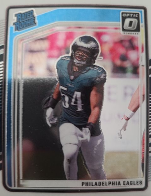 2024 Donruss Optic #250 Jeremiah Trotter Jr. — front
