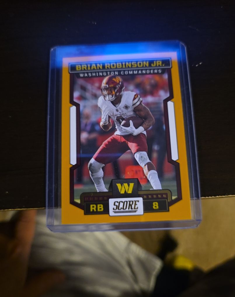 2023 Panini Score #254 Brian Robinson Jr. — front