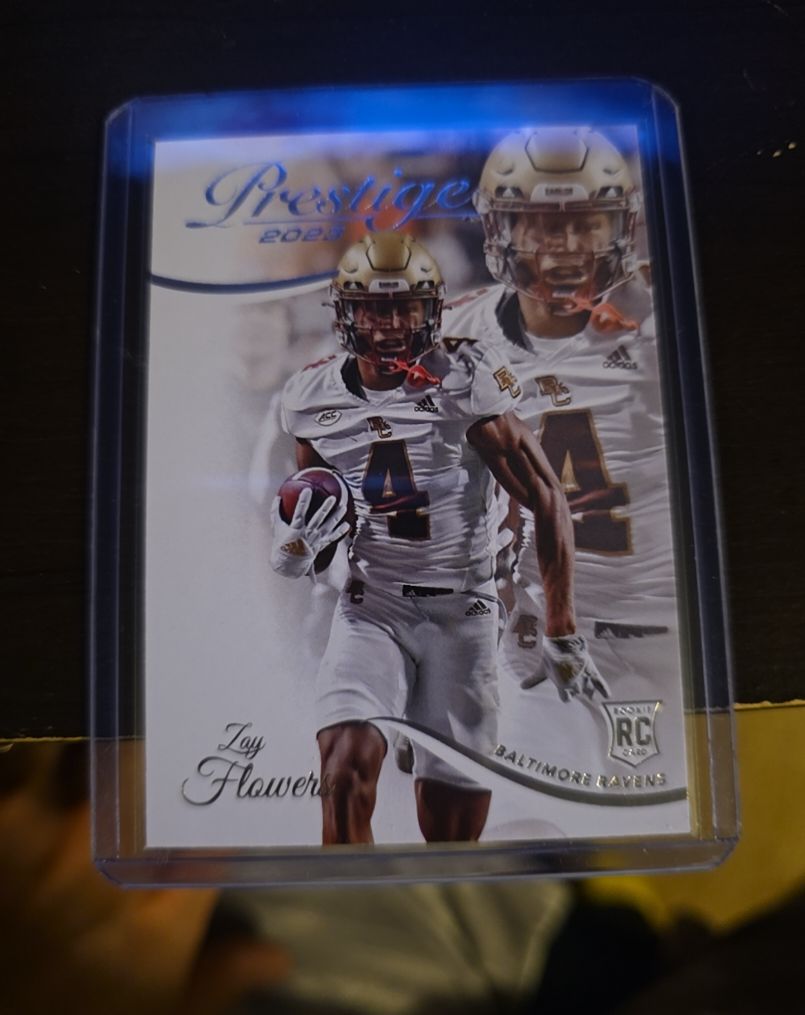 2023 Panini Prestige #390 Zay Flowers — front