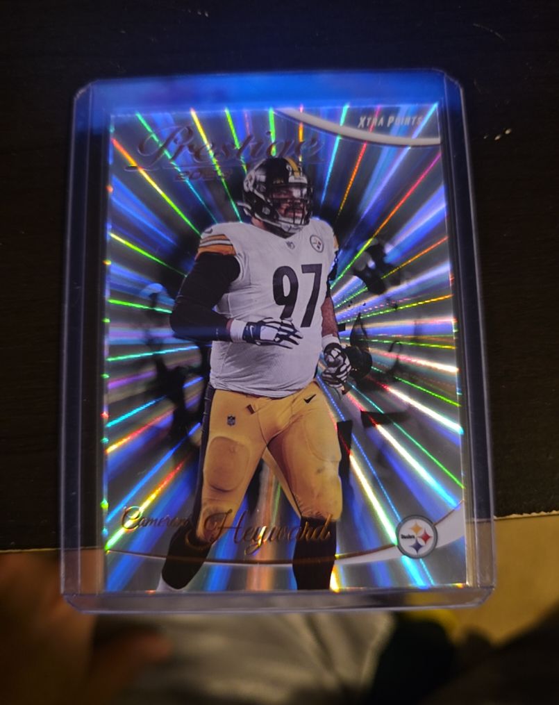 2023 Panini Prestige Xtra Points Sunburst #244 Cameron Heyward — front