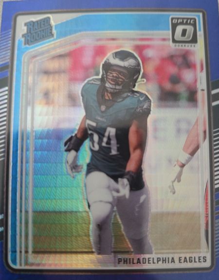 2024 Donruss Optic #250 Jeremiah Trotter Jr. — front
