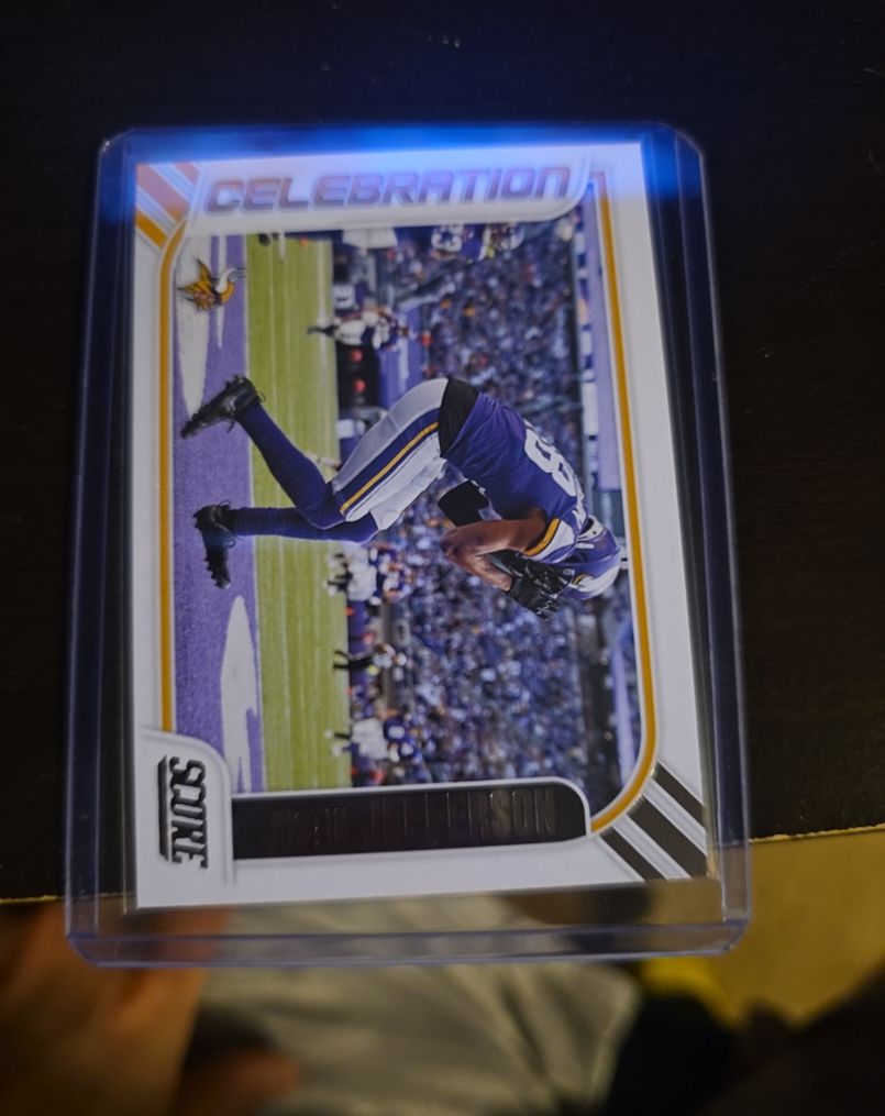 2023 Score Celebration #10 Justin Jefferson — front