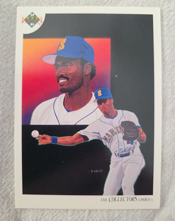 1991 Upper Deck #32 Harold Reynolds Seattle Mariners — front