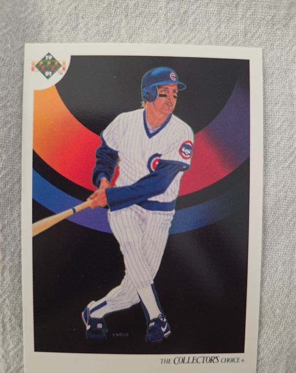 1991 Upper Deck #99 Mark Grace Chicago Cubs — front