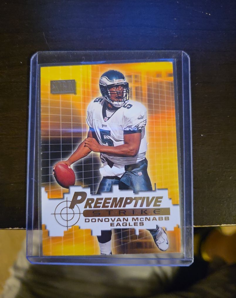 2000 SkyBox Preemptive Strike #12 Donovan McNabb — front
