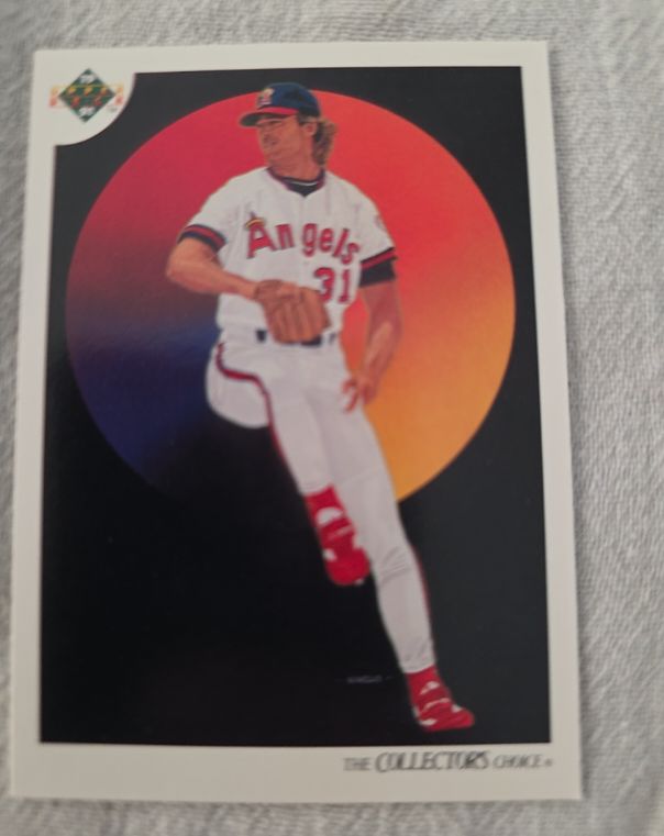 1991 Upper Deck #31 Chuck Finley — front
