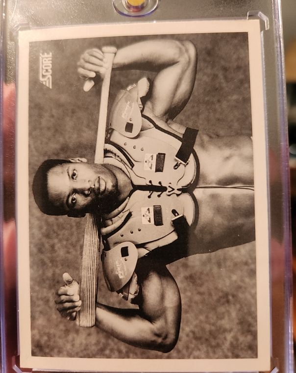 1990 Score #697 Bo Jackson — front
