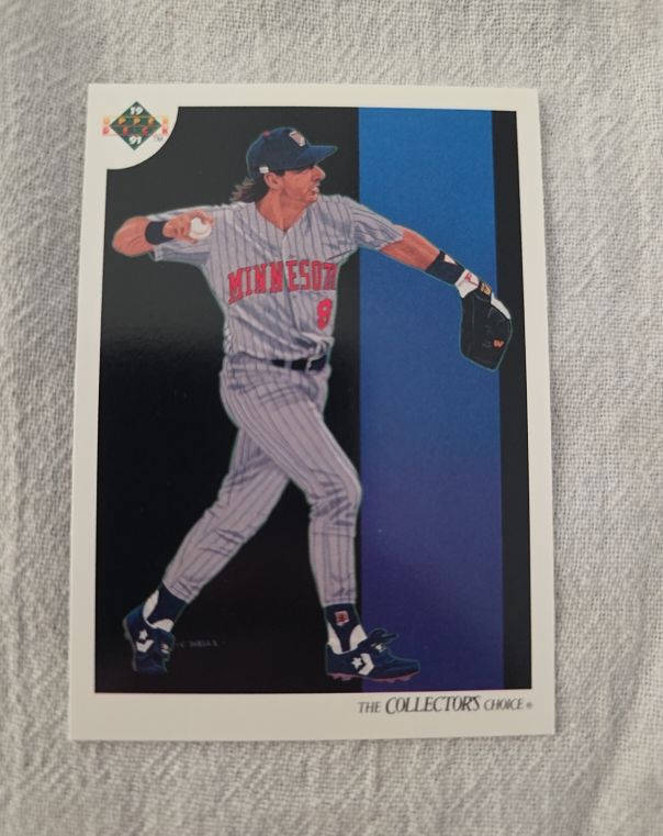 1991 Upper Deck #34 Gary Gaetti — front