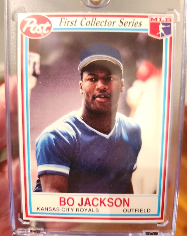 1990 Post First Collector Series #14 Bo Jackson — front