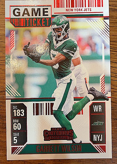 2024 Panini Contenders #77 Garrett Wilson — front