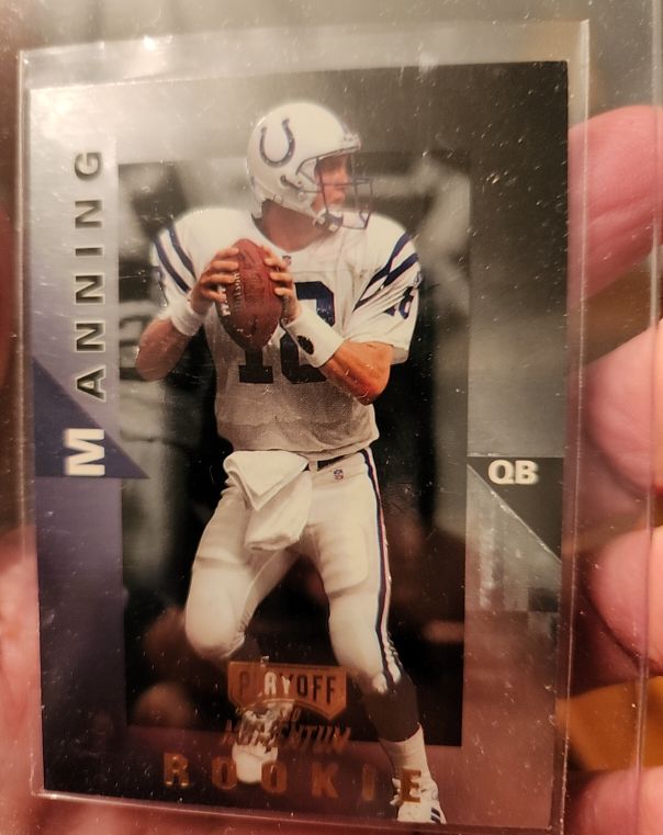1998 Playoff Momentum #98 Peyton Manning — front
