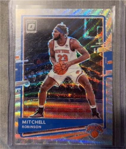 2020 Donruss Optic #99 Mitchell Robinson — front