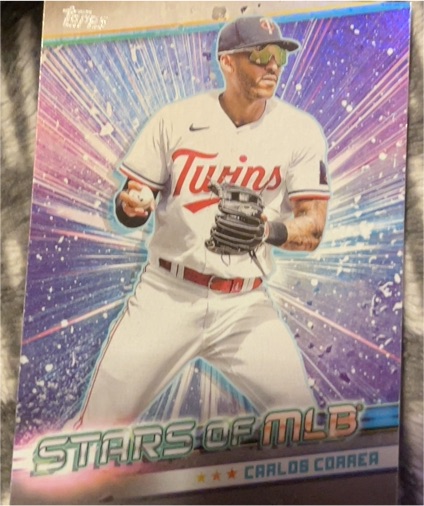 2024 Topps Series 2 Stars of MLB #SMLB-49 Carlos Correa — front