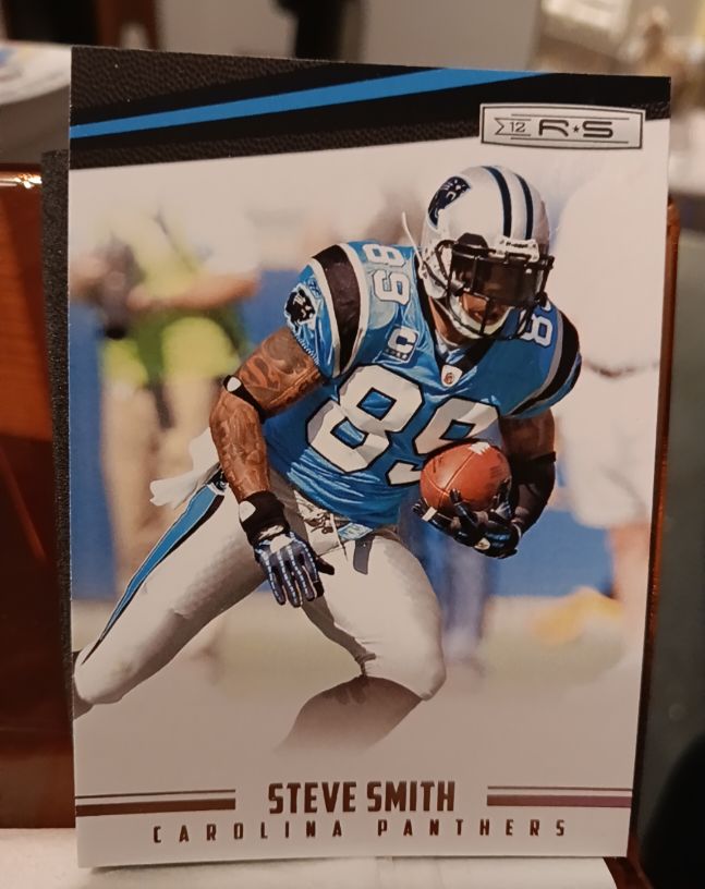 2012 Panini Rookies & Stars Football #22 Steve Smith — front