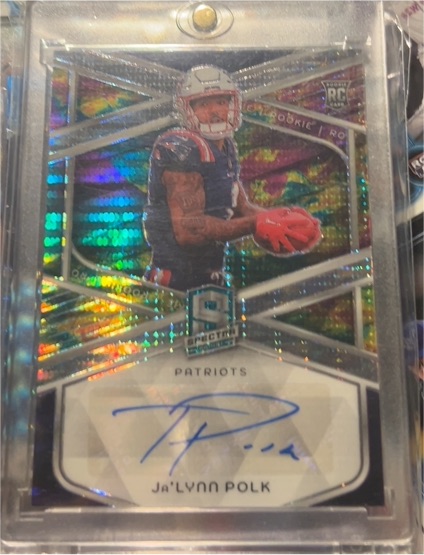 2024 Panini Spectra Football #RA-JPK Ja'Lynn Polk — front