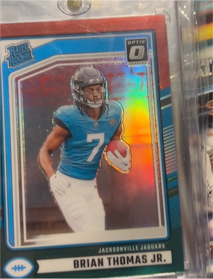 2024 Panini Donruss Optic #313 Brian Thomas Jr. — front