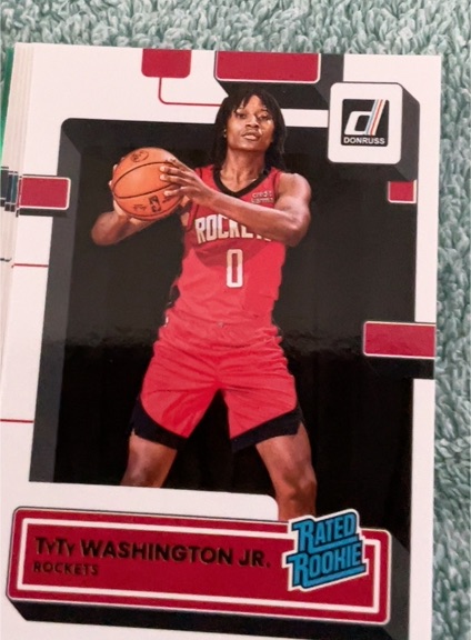 2022-23 Donruss #229 TyTy Washington Jr. — front