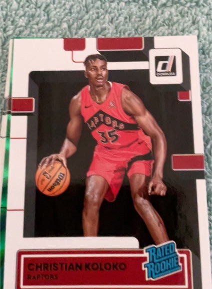 2022-23 Donruss #233 Christian Koloko — front